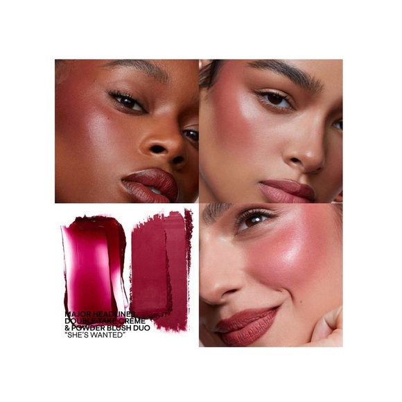 PATRICK TA Major Headlines Double-Take Crème & Powder Blush Duo-She's Wanted - Picture 6 of 12